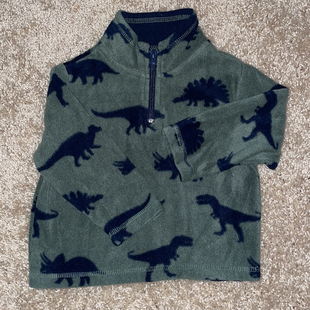 Dinosaur Fleece Pullover